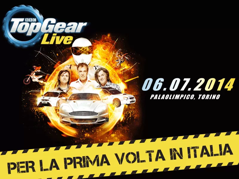 Top Gear romba a Torino: il 6 luglio allacciate le cinture