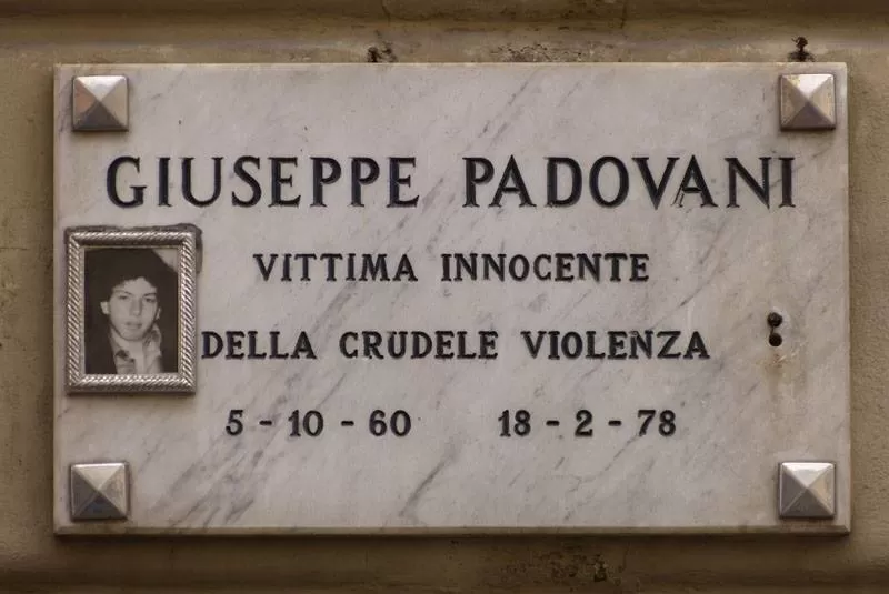 Torino, 18 febbraio 1978: Giuseppe Padovani «vittima innocente della crudele violenza»