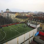 Torino, il campo da calcetto del Collegio San Giuseppe è uno dei più spettacolari al mondo