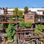 In vendita un attico panoramico del Condiminio 25 Verde a Torino, la Casa Foresta della città sabauda