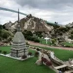 La Mole Antonelliana di Italia in Miniatura è stata restaurata: dopo 2 mesi il monumento torna nel parco