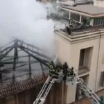 Torino, scoppia un incendio alla Cavallerizza Reale: sconosciute le cause