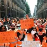 Chiara Appendino contro i gilet arancioni: la Sindaca non approva i manifestanti