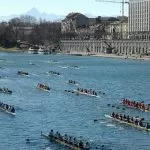 Torino celebrata in Canada: la gara di canottaggio “D’inverno sul Po” finisce su Monocle