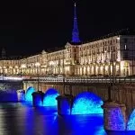 I ponti di Torino spenti per solidarietà agli alluvionati in Germania, Olanda e Belgio