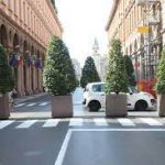 Torino, 5 fioriere per impedire la malasosta in via Nizza