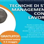 Tecniche di stress management nei contesti lavorativi: partecipa al corso gratuito di IUSTO